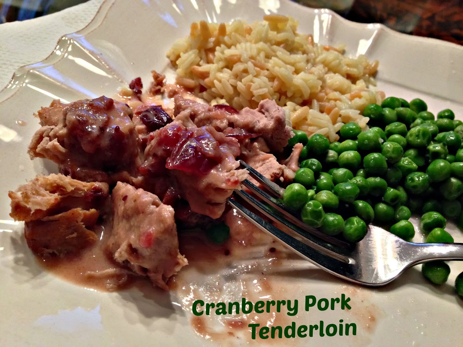 I Like to Bake and Cook Blog Cranberry Pork Tenderloin