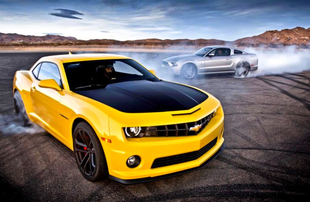 Cars Wallpapers  2013 Chevrolet Camaro Vs 2013 Ford Mustang GT