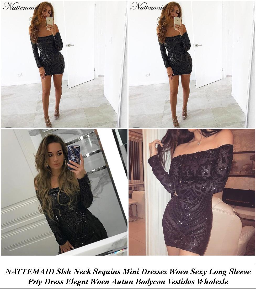 Evening Dresses - Upcoming Online Sale - Gold Dress - Cheap Clothes