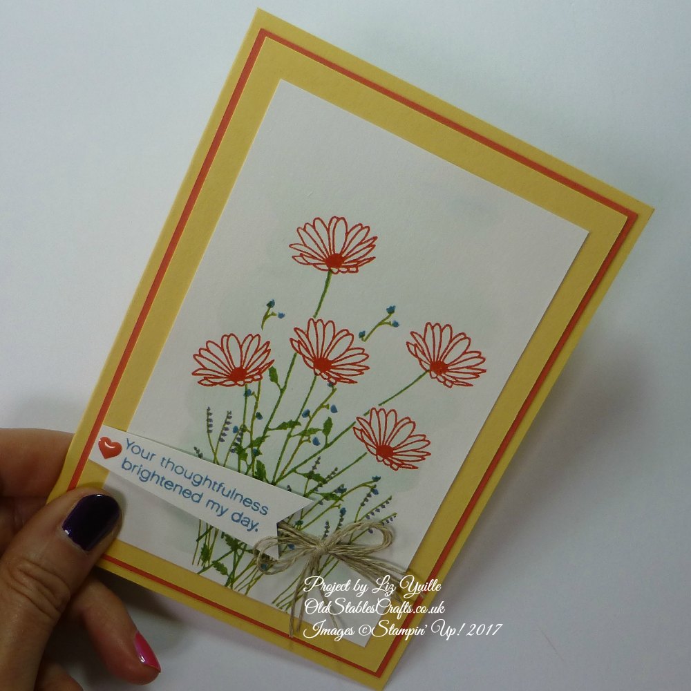 Delightful Daisy bouquet for Subtle Sunday 160 Old Stables Crafts