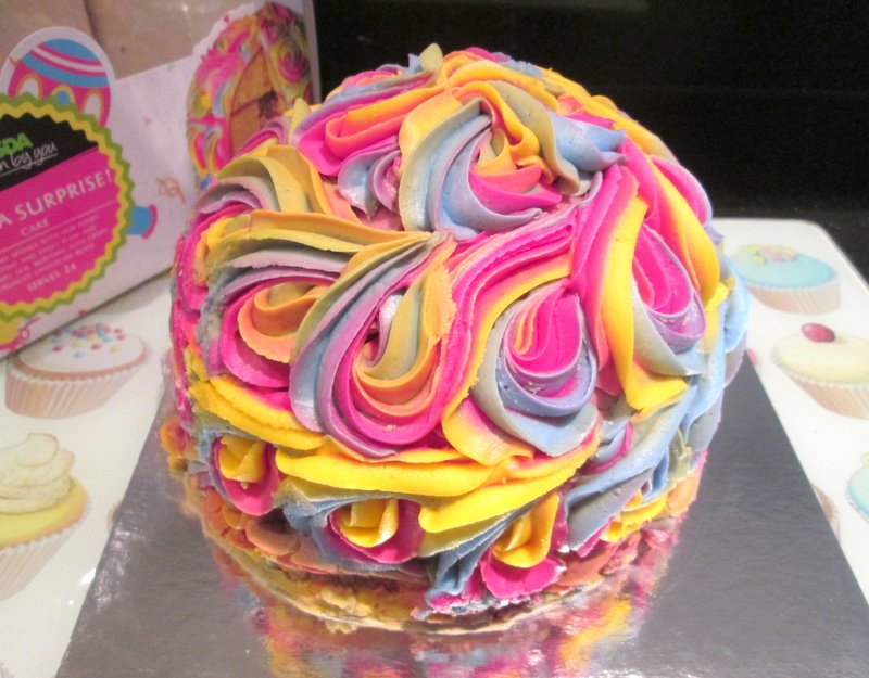 Grocery Gems New Asda Surprise Piñata Cake!
