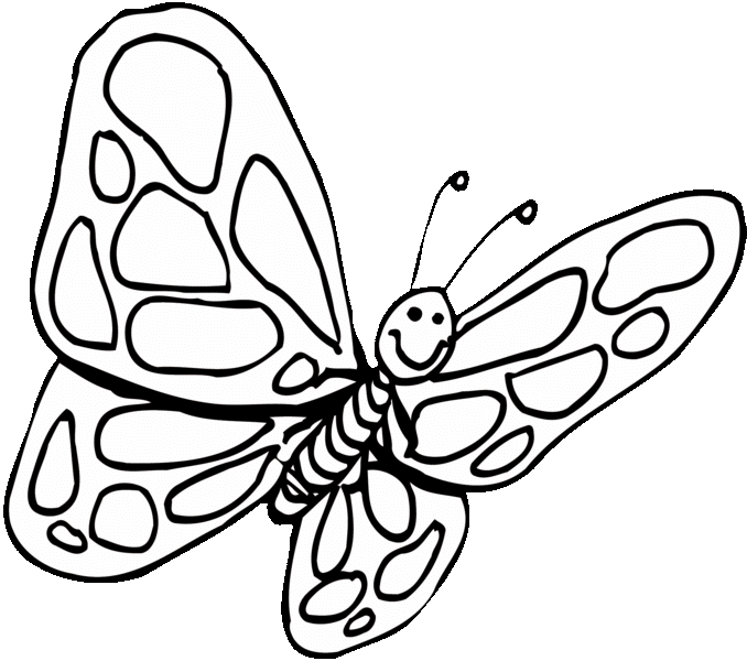 butterfly coloring pages pdf  Free Coloring Pages for Kids
