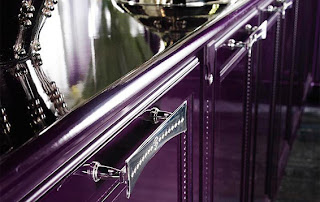 Pictures of Purple Kitchen Cabinets