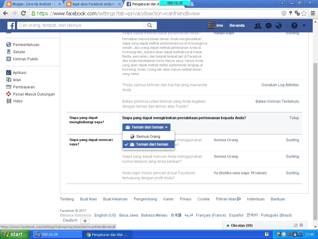 Membuat Akun Facebook Tidak Bisa Di Add | cara mudah membuat akun facebook tidak bisa di add work Membuat Akun Facebook Tidak Bisa Di Add | cara mudah membuat akun facebook tidak bisa di add work