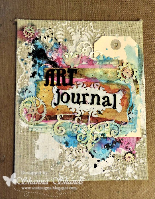 Gypsy Soul Laser Cuts: Altered Art Journal Cover