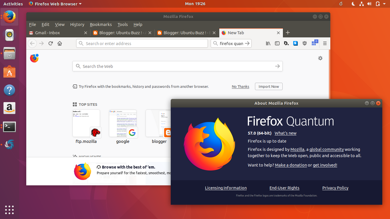 install the latest version of firefox for windows 10