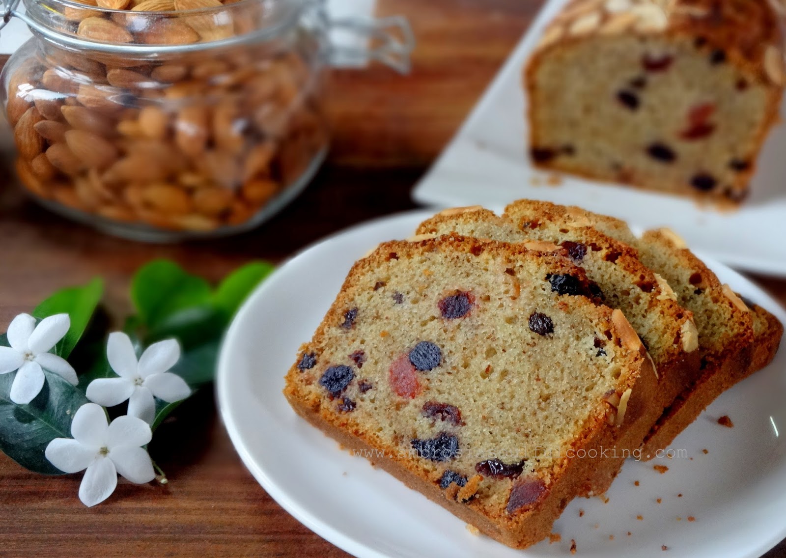 Mixed Berry Almond Loaf BreadBakers Ambrosia