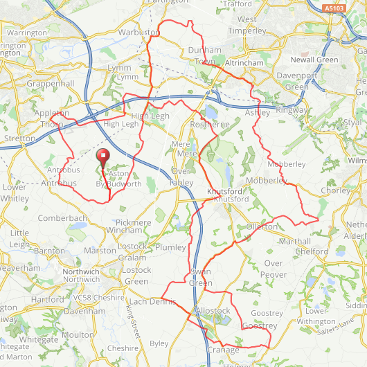 Cycling 200 miles a month July 2017.