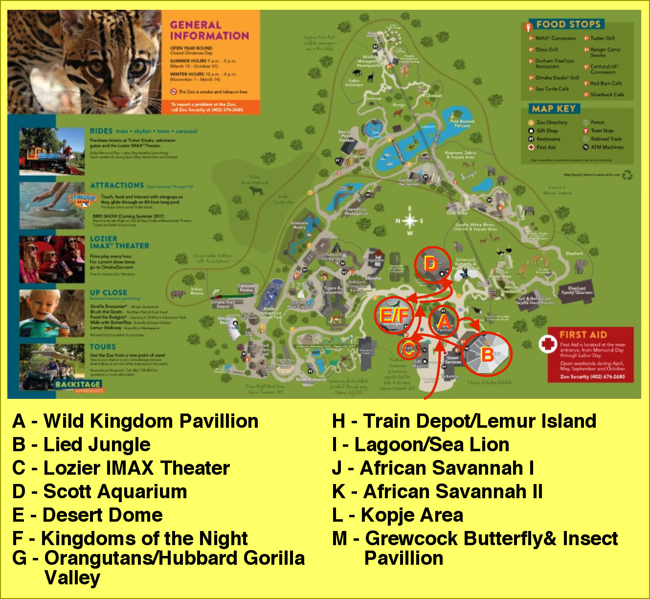 Omaha Henry Doorly Zoo Map Randuwa: Summer Vacation Redux #8: Omaha: Henry Doorly Zoo, Part 4.1 Of 11