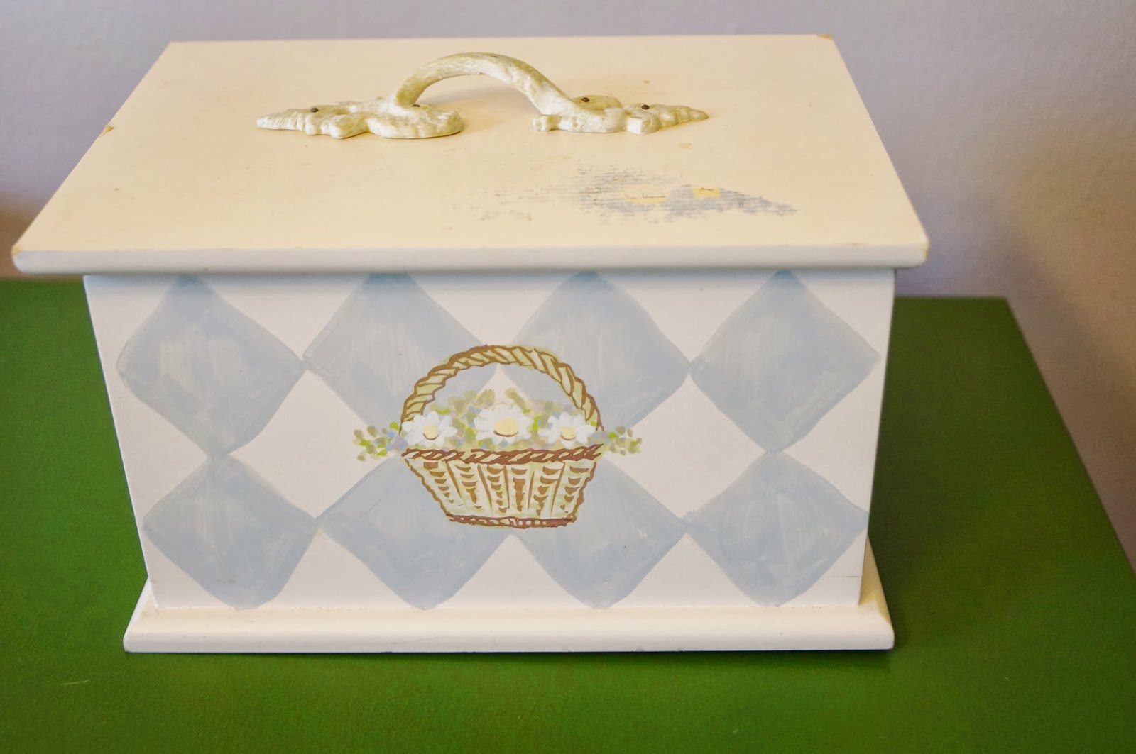 Don't Disturb This Groove Recipe Box Makeover