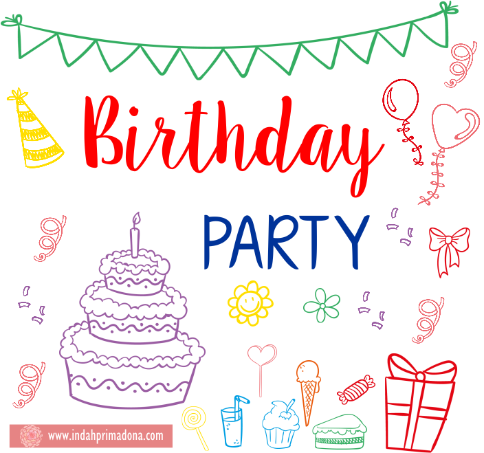 tulisan halloween party keren