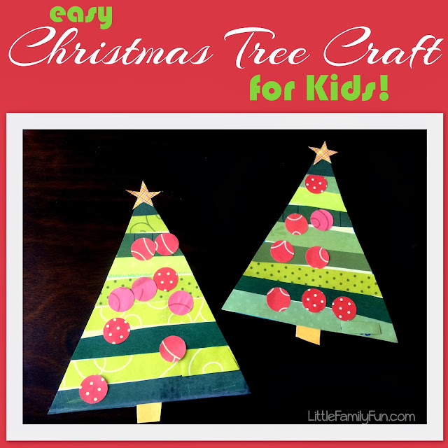 Little Family Fun: Christmas Tree Craft