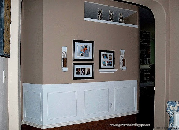 Chair Rail In Hallway - Wood flooring used in upstairs hallway has an aged feeling ... / The original purpose of a chair rail was to guard the wall against damage the backs of errant chairs, but a chair rail can also lend definition and.