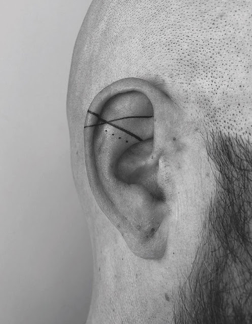 Tatuagens para as orelhas Tatuagens para as orelhas