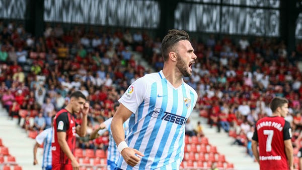 Málaga, Sadiku sufre una molestia muscular Málaga, Sadiku sufre una molestia muscular