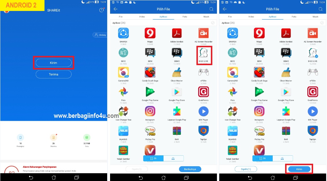 APA ITU SHARE IT ? CARA KIRIM FILE GAME APLIKASI DI ANDROID DENGAN