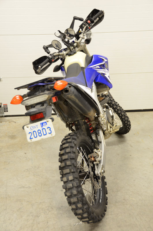 wr250r tail tidy