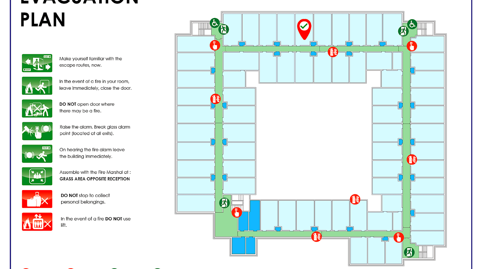 Evacuation Plan For Fire Fire Choices
