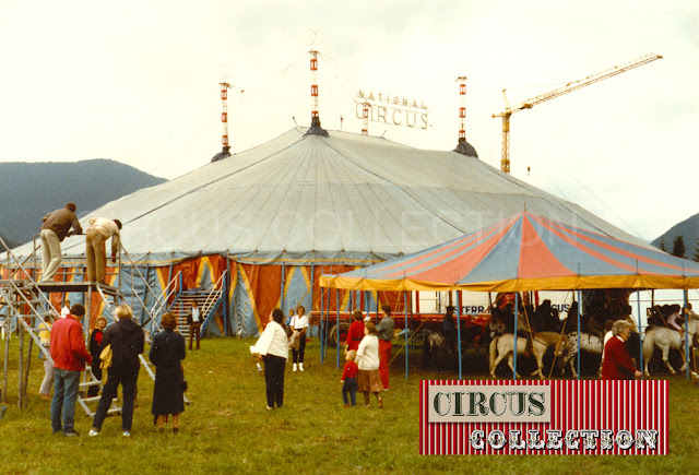 chapiteau et zoo du cirque autrichien