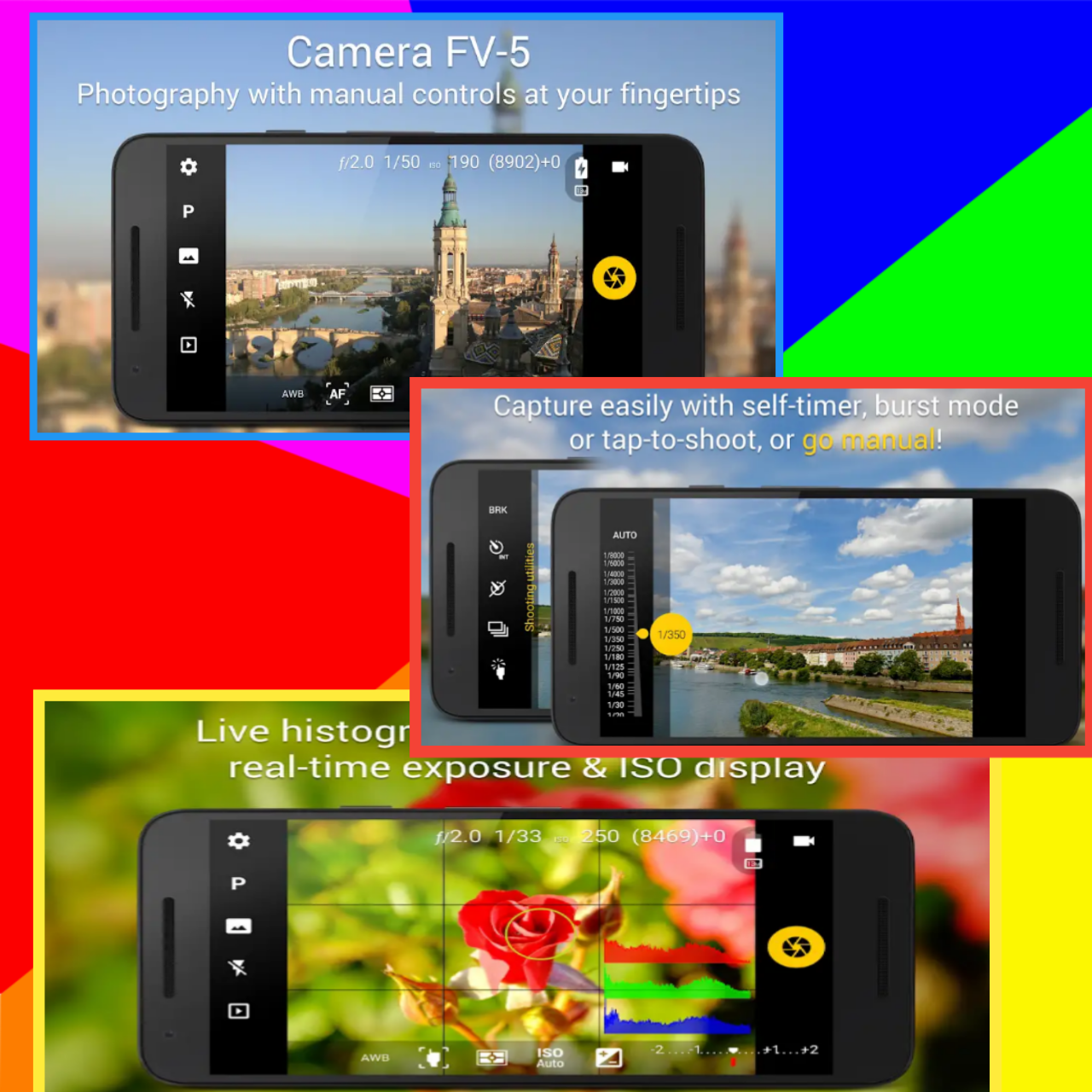 Top 5 most popular camera apps for android in 2018