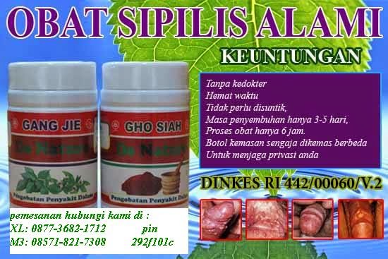 obat sipilis tradisional manjur