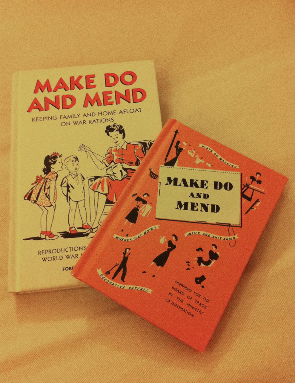 Make Do and Mend: Darning