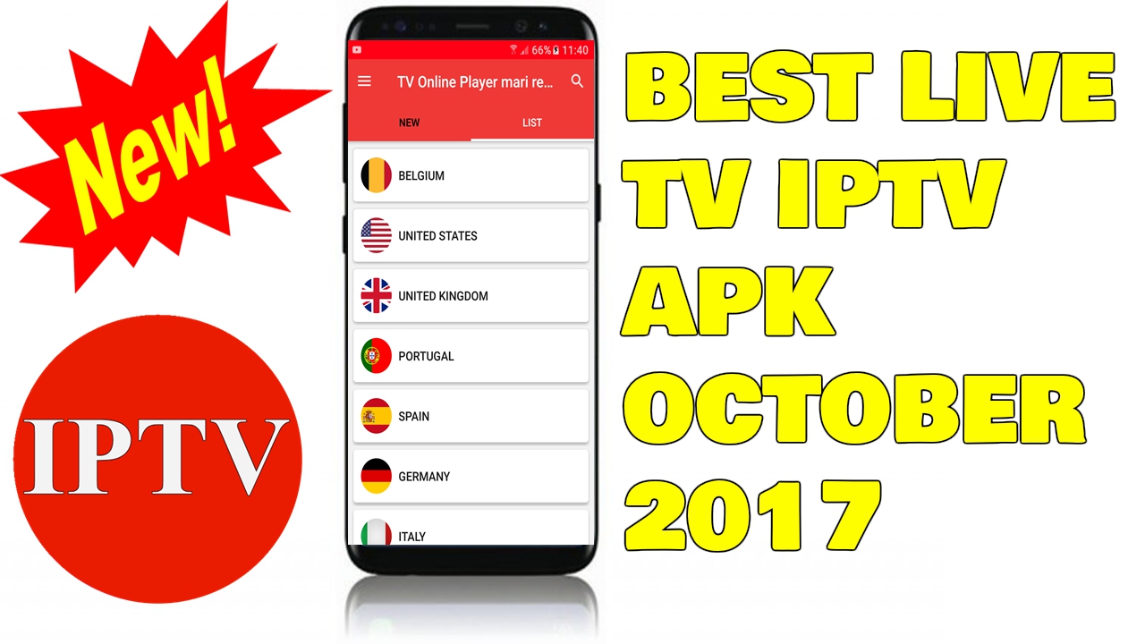 NEW IPTV APK OCTOBER 2017 BEST APK FOR LIVE TV IPTV ON ANDROID OCTOBER 2017 NO ADS AND FREE