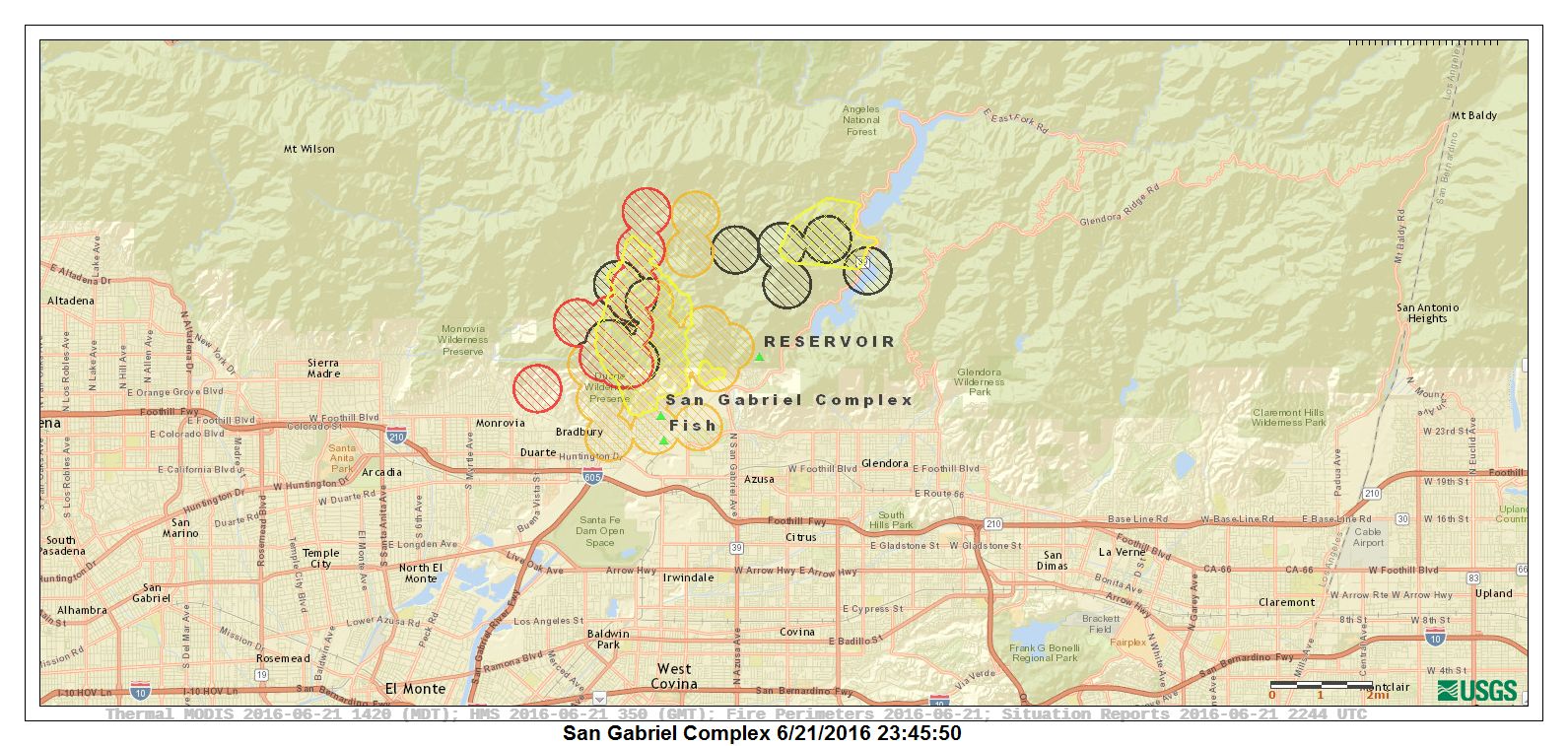 CFN CALIFORNIA FIRE NEWS CAL FIRE NEWS CAANF San Gabriel Complex Vegetation Fire, Los
