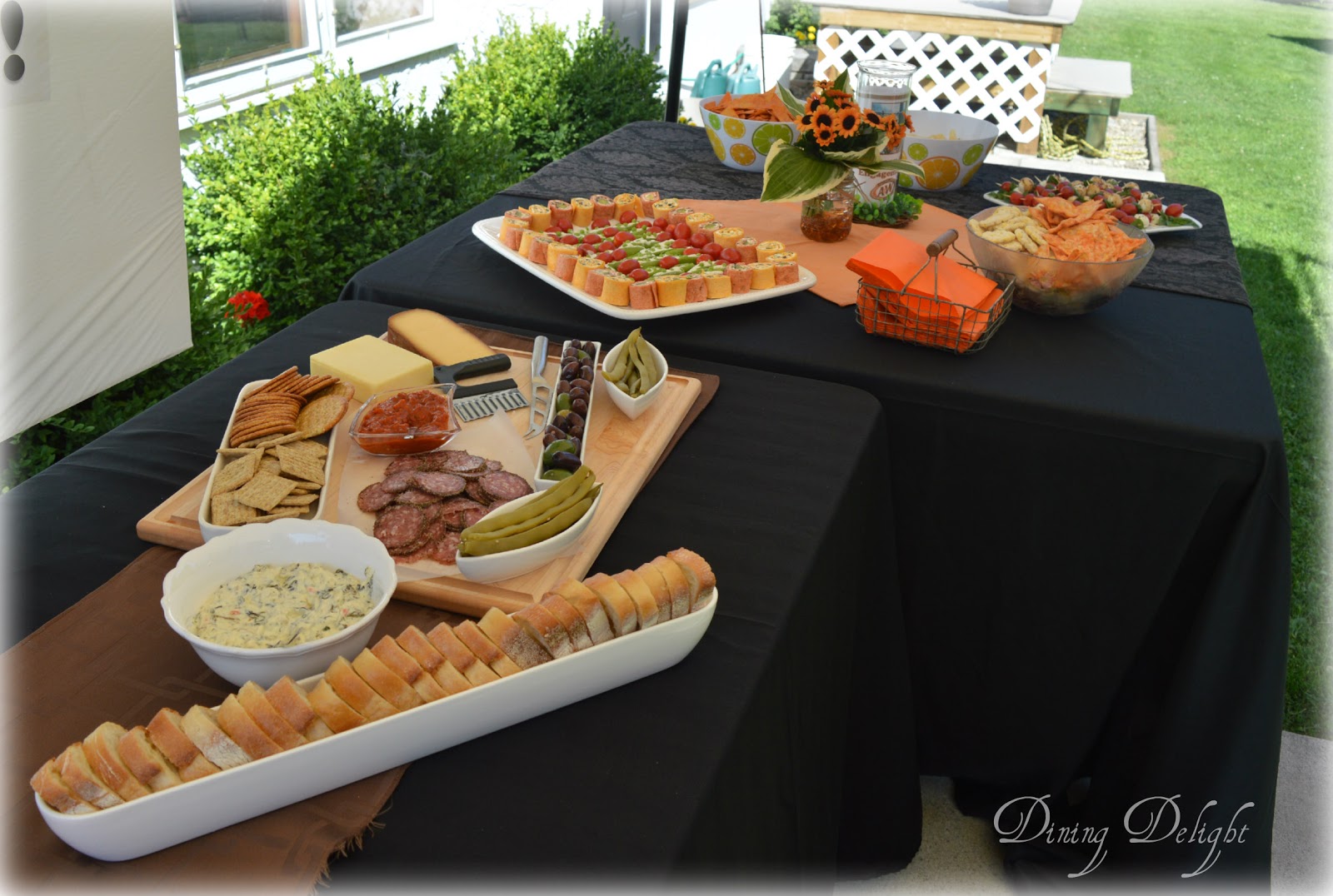 Dining Delight A&W Themed Engagement Party