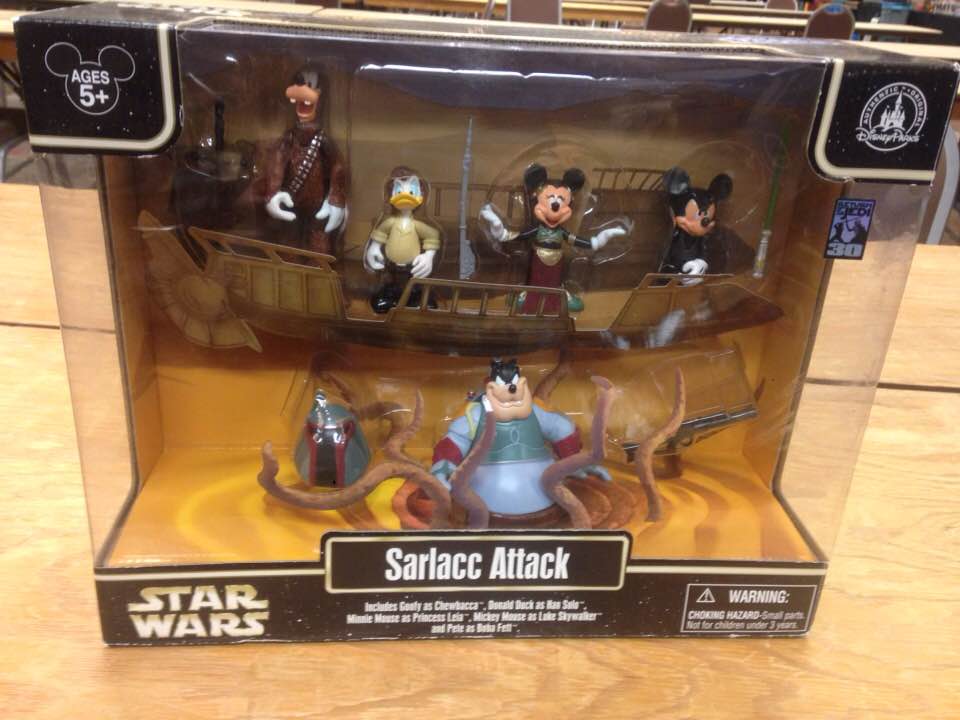 Star Wars Disney Weekends Exclusive Sarlacc Attack Action Figure Set Tours