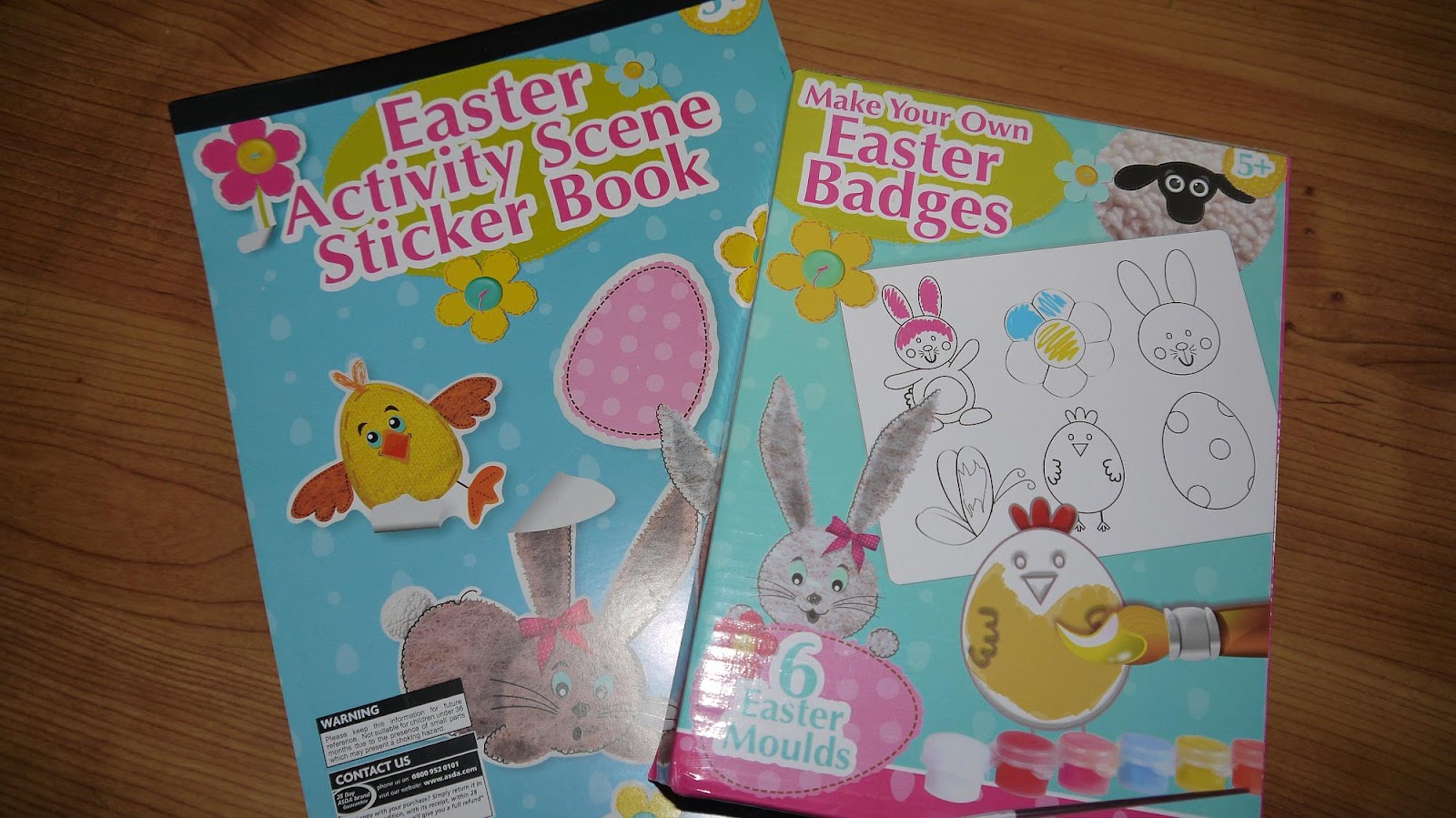 Inside the Wendy House Easter Crafts at Asda