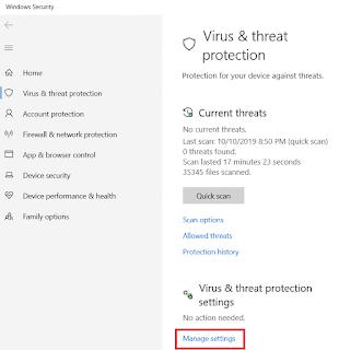 Cara Mematikan Windows Defender di Windows 10