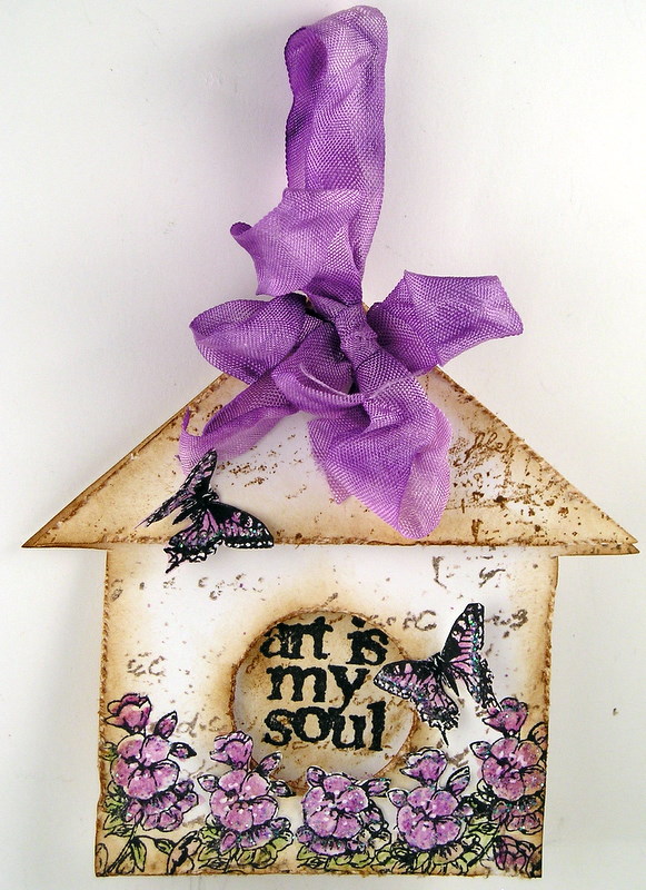 Suzz's Stamping Spot Trio of Birdhouse Tags