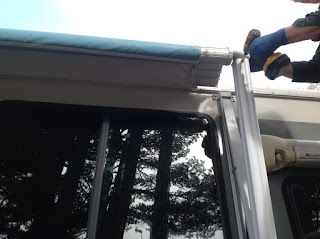 Taking Awning motor out
