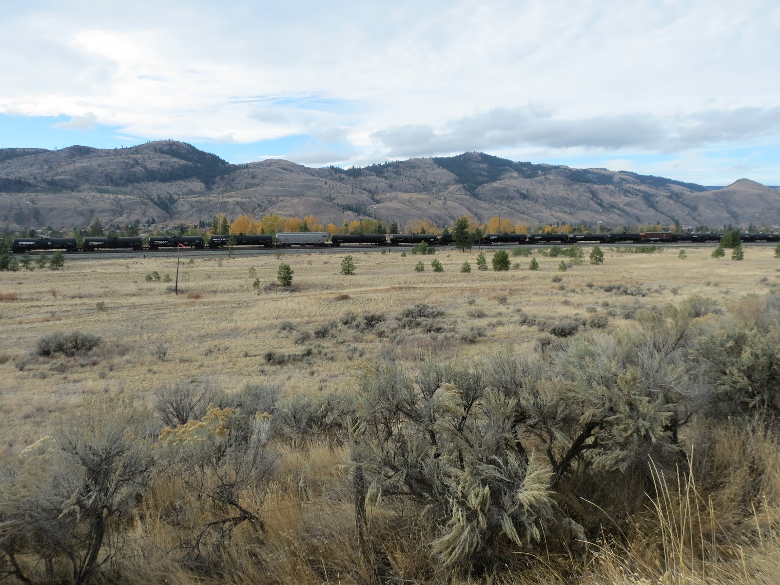 Vancouver Street Blog Sagebrush,Trains and Wildfires North of Kamloops