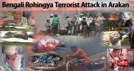 Bengali Rohingya Terrorist Attack in Arakan, June 2012