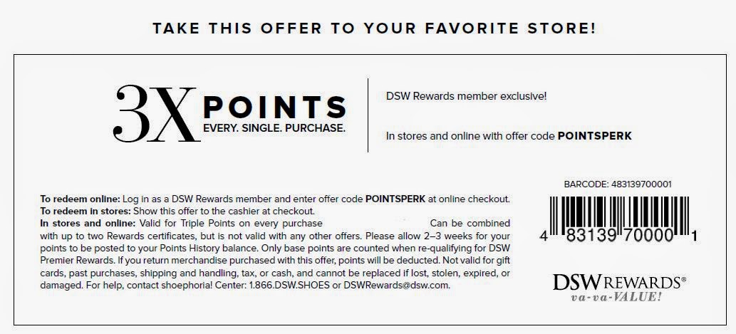 Dsw Coupons 2015