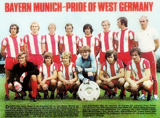 BAYERN MÜNCHEN 1972-73.