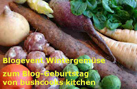 Blogevent Wintergemüse zum Blog-Geburstag von bushcooks kitchen