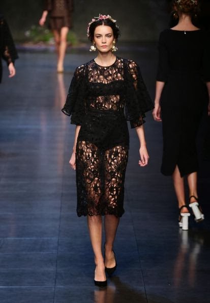 Dolce and Gabbana dress dresses skirt spring summer 2014 models , 2014 ...