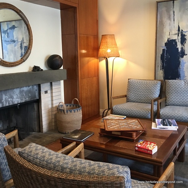 lobby at Waters Edge Hotel in Tiburon, California lobby at Waters Edge Hotel in Tiburon, California