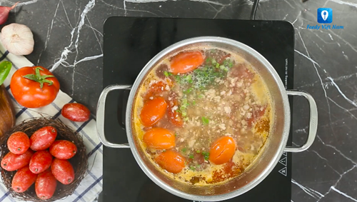 Hồng Ngọc Foody: Nhót nấu canh chua thịt băm