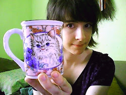 Sweet kitten mug.
