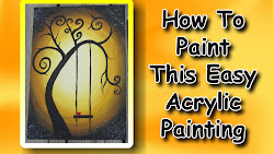 acrylic paint easy beginners painting canvas paintings step acrylics easymeworld beginner abstract unique simple tutorial very fun desenhar paints tutorials