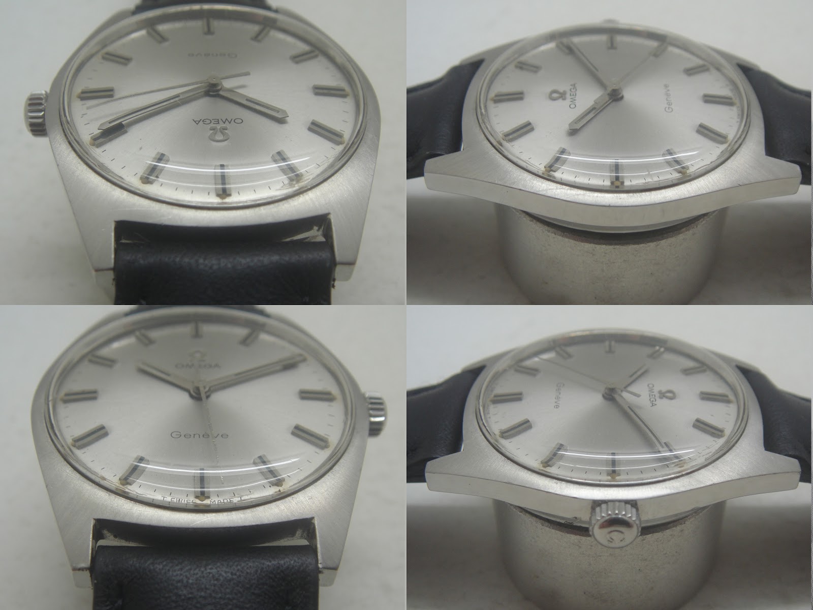 Antique Watch Bar OMEGA GENEVE MANUAL WINDING WATCH 23 (SOLD)