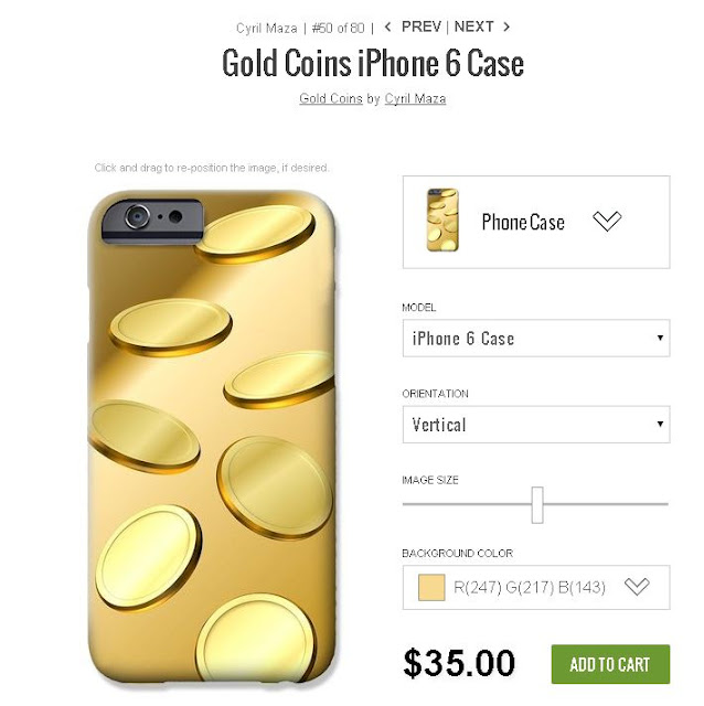 http://pixels.com/products/gold-coins-cyril-maza-iphone6-case-cover.html