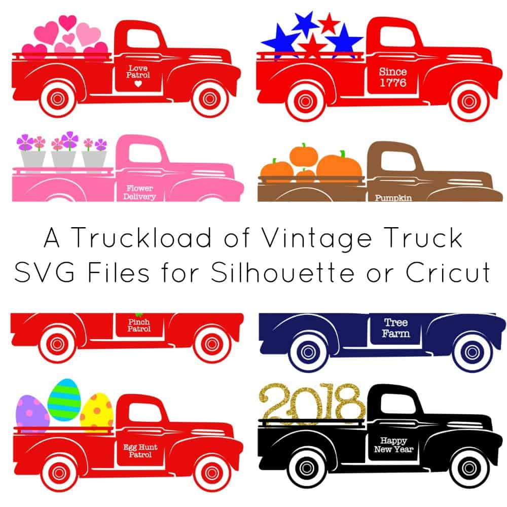 4th Of July Truck Svg For Silhouette