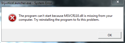 5 ways to fix Msvcp110.dll is Missing From Your Computer