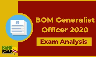 BOM Generalist Officer 2020: Exam Analysis