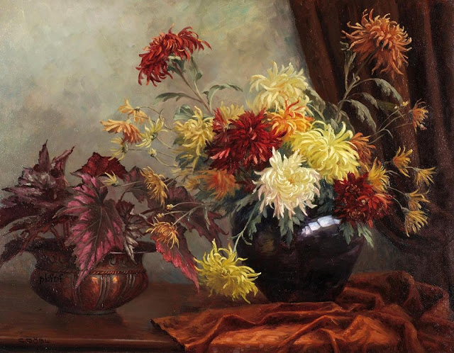 Floral Still Life Painter - Camilla Göbl-Wahl